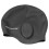 Men's Ear Cap Silicone S Swimming Cap, Black, One Size 1
