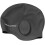 Men's Ear Cap Silicone S Swimming Cap, Black, One Size 4