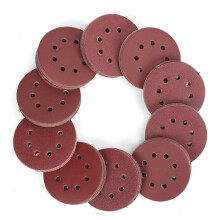 Sand Sheets Grinding Polishing Pads, 20 pieces/set 125mm 5 'Grinding Discs 8 holes Sandpaper Pads Set Hook Loop Sandpaper(Grit 150) Ref: 2496