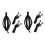 Spike Trainer for Volleyball Attack Trainer Exercise Equipment Nylon Black 2 Ref: 7547 1