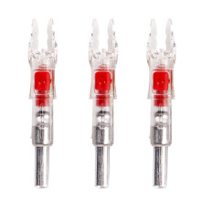 3 Pack Luminous Arrows End Arrows Shafts Glowing Tail for Night Shots Accessories Ref: 6428
