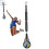 Volleyball training aid, bounce trainer  Adjustable serving trainer  Beginner jump touch arm swing rebounder 1