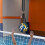 Volleyball training aid, bounce trainer  Adjustable serving trainer  Beginner jump touch arm swing rebounder 2