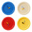 Stylish Cream Bubble Clock Battery Operated Quiet Table-Yellow 2