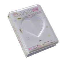 3Inch PVC Card Album with Heart Hollowed Kpop Idol-Gift box