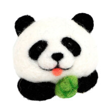 Animal Brooch Needle Wool Felting Tool Kits Lapel-Giant panda