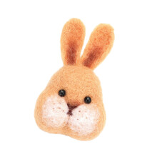 Lovely Animal Brooch Needle Felting Kits Handmade Needle- tuzi