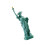 Modèle décoratif de statue de la liberté de 12 pouces avec-Vert 1