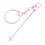 Beading Keyring Pendant Keyring Decorations-candy pink 1