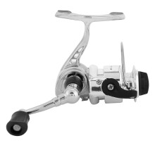 Mulinello da pesca in acqua salata, mini mulinello a bobina fissa in metallo, leggero, resistente, facile da usare, dimensioni compatte, elevata