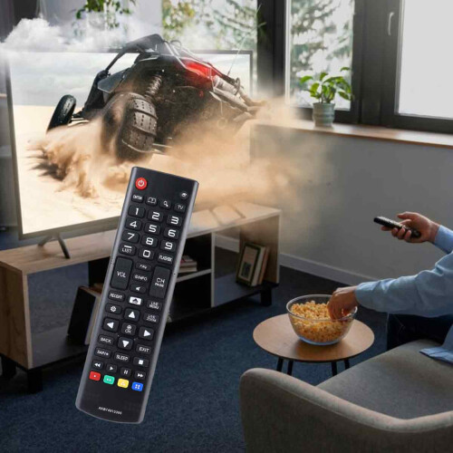 Infrared Remote Control for LG Television, Replacement Remote Control No Programming Required Easy to Use Design with Precise Specifications, Connecti 1