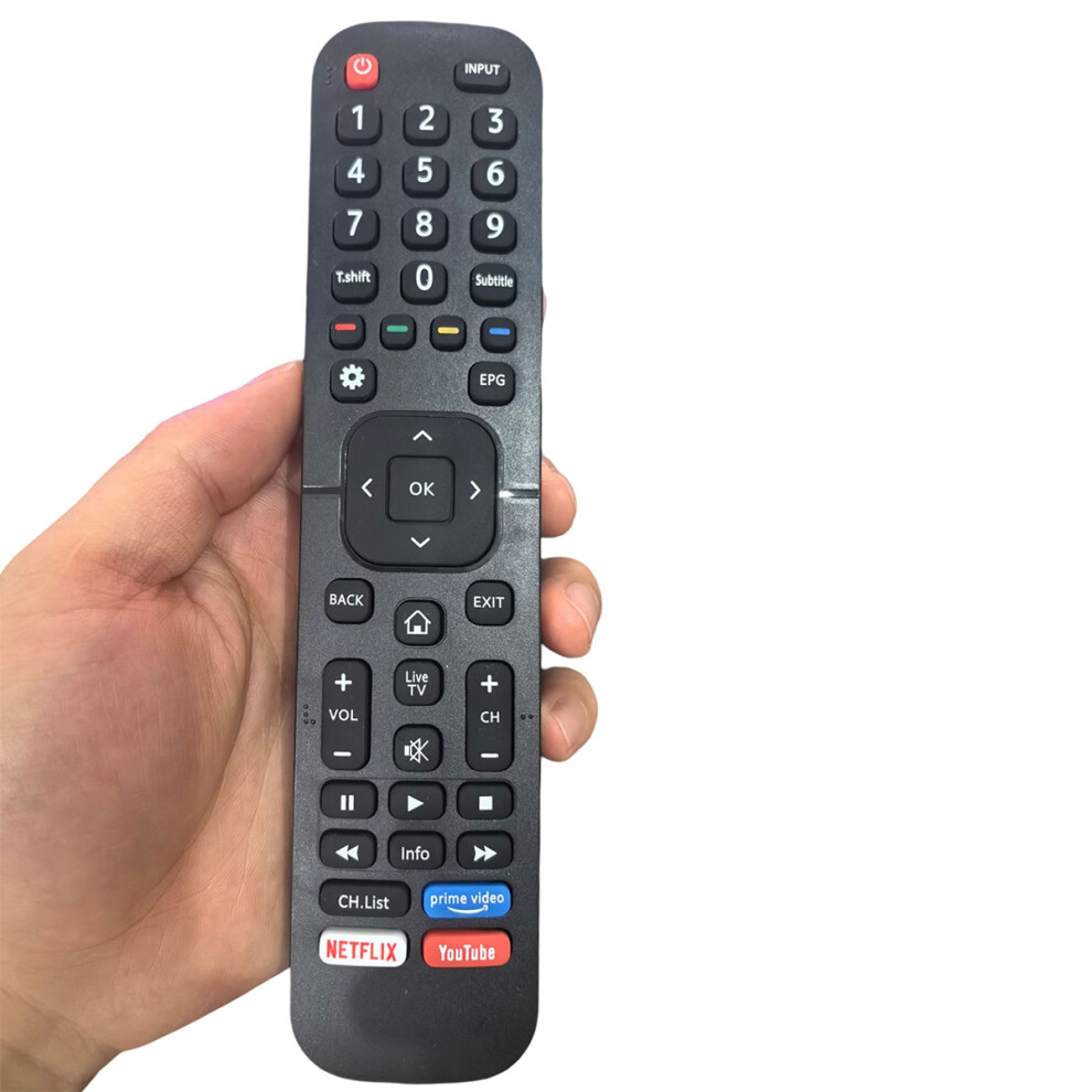 Voice Function Enabled Universal Remote Control, Hisense Smart 4K Tv Companion For Seamless Entertainment, Infrared Control Alternative With High Qual 9416038831324