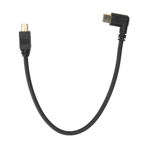 Καλώδιο USB C σε Micro B δεξιάς γωνίας, Αναστρέψιμη υποδοχή USB τύπου C με επιχρυσωμένες