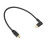 Καλώδιο USB C σε Micro B δεξιάς γωνίας, Αναστρέψιμη υποδοχή USB τύπου C με επιχρυσωμένες 2