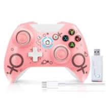 Kontroler bezprzewodowy Rumble Motors, szary, do konsoli Xbox One/serii X|S, komputerów z systemem Windows i innych urządzeń do gier, z