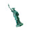 Handcrafteds Mini Statue des Libertés 12 pouces avec-l'or vert 1
