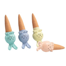 Terracotta Water Tips, 4 Pieces 120 ml SelfWatering Plant Spikes, Rabbit Shape Ref: 1464
