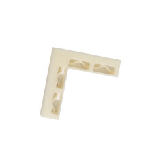 90 Degree Angle Vertical Clamp for Photography Background Support, White, Adjustable Buckle for Professional Photographers