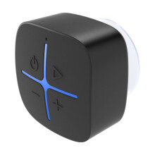 Altavoz Bluetooth 3D Crystal Sound para ducha, altavoz inalámbrico de viaje con Bluetooth 5.3 avanzado y resistencia al agua IP65, altavoces