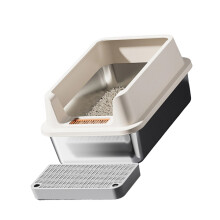 Leicht zu reinigende Katzentoilette aus-ES 50CM 15CM Becken