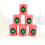 Eva lightweight shooting target throwing toys for interactive games 2