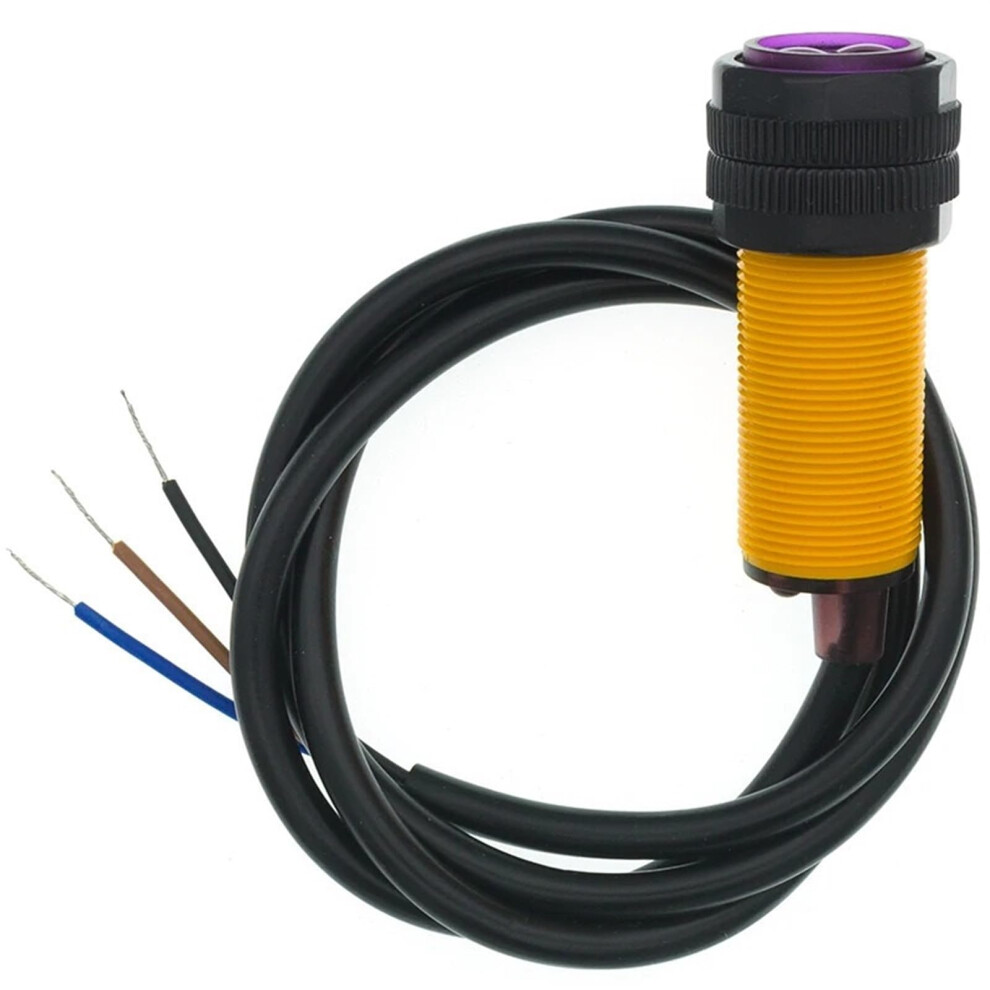 E18d80nk Infrared Obstacle Avoidance Light Barrier Sensor Proximity Switch 380 Cm Detection Range Adjustable Ref: 6678 9365049120746