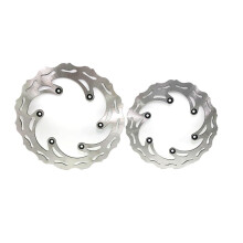 Motorcycle Brake Disc Rotor Front Rear 6 Holes Steel 260mm 220mm for KTM SX SXF XCF EXC FE TE TC