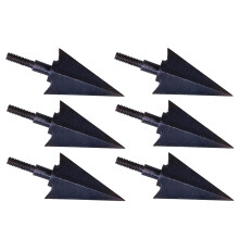 6pcs Traditional hunting arrows Archery Broadheads Outdoor arrows Screwin arrows Head arrows Ref: 6105