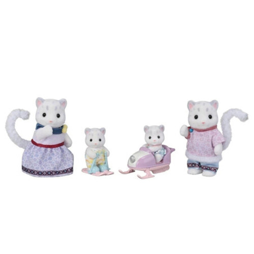 Sylvanian Families Sylvannialaisten perheiden lumileopardiperhe 1