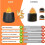 smoke ceramic table stove for parties, longer burning time 3