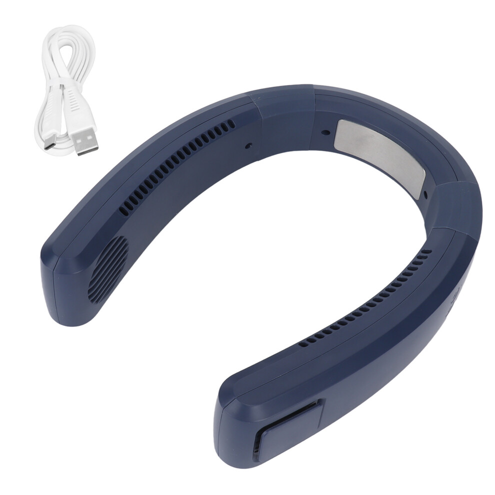 Wearable Neck Cooler, Turbo Bladeless Cooling, 4000Mah Rechargeable Battery Operated Usb Fan, 360 Circulated Airflow, Hands-Free Portable Neck Fan 9453559772392