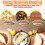 3er-Pack bunte Tortilla-Wärmer mit lustigen Designs für 7