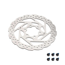 Road Bike Disc Brake Rotor 160mm Stainless Steel with Bolts for Mountain and Road Bicycles, Durable and Lightweight