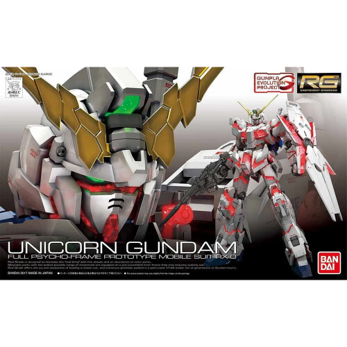 1:144 Gundam Unicorn Full Psycho-Frame Prototype RX-0 mobile suit kit