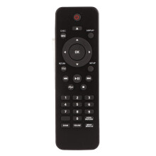 Télécommande de remplacement compatible avec les lecteurs DVD Philips, facile à utiliser grâce à ses gros boutons, sans programmation et de