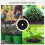 Tree Protection Mat, Tree Mulch Ring, Reusable Weed Barrier Mat, Black 82 cm, 4 Pcs Ref: 6843 4