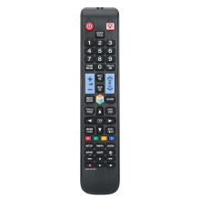 Replacement Remote Control for Samsung TV, Compatible with Samsung TV High Compatibility Ergonomic Design Durable ABS Material IR Remote Control for L