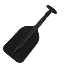Kanu Paddle Adjustable kayak Paddle NonSlip Telescopic rafting Boat paddle Black