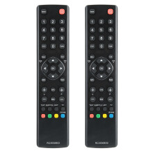 Substituição perfeita para controles remotos perdidos ou quebrados, design multifuncional para fácil operação, material ABS resistente ao
