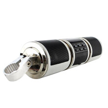System audio dla motocykla z głośnikami stereo Bluetooth, radiem FM, montażem na kierownicy, wodoodporną obudową, wejściem AUX, obsługą USB,