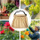 Garden Apron Tool Belt, Canvas Adjustable Holder Organiser khaki B 3