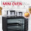 PRODEX Electric Mini Oven 45L with Double Hotplate, Grill, Multiple Cooking Functions, Adjustable Temperature Control, 120 Minute Timer 2