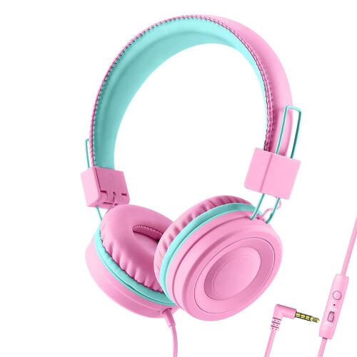 Ακουστικά HiFi Stereo Sound για παιδιά, άνετα μαξιλαράκια μνήμης για προστασία ακοής,