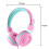 Ακουστικά HiFi Stereo Sound για παιδιά, άνετα μαξιλαράκια μνήμης για προστασία ακοής, 6
