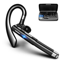 Kabelloses Bluetooth-Headset mit Freisprechfunktion, automatischer Geräuschunterdrückung, intelligentem LED-Digitaldisplay und ergonomischem Design