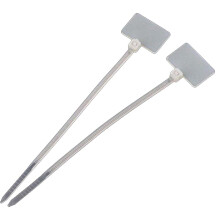 Brida de nailon para cables, etiquetas de identificación permanente para organizar cables de computadora, material autoblocante de alta calidad con