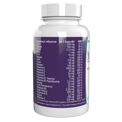Metonil - 22 Βιταμίνες & Μέταλλα - 60 Κάψουλες 1