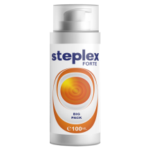 Steplex Forte Creme - 100ml - com Manteiga de Karité, Ácido Hialurónico e Óleo de Semente de Uva - Fórmula Suíça Original