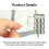 9 Pockets Classroom Pocket Charts Phone-New 9frame pattern 3