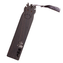 Chinese Zodiac Bookmarks with Tassels Wood Animal-dragon